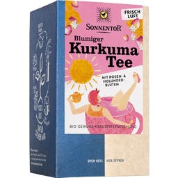 Sonnentor Blumiger Kurkuma Tee bio - 18 Teebeutel